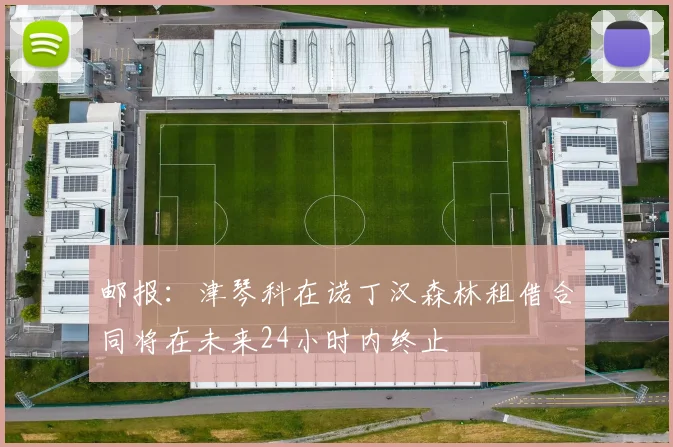 邮报：津琴科在诺丁汉森林租借合同将在未来24小时内终止