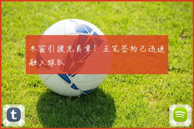 冬窗引援见真章！五笔签约已迅速融入球队
